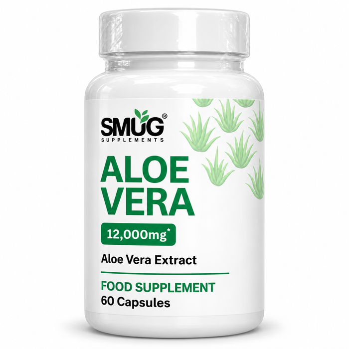 Aloe Vera 200:1 Extract — 60 Vegan Capsules