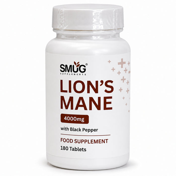 Lion’s Mane 25:1 Extract – 180 Tablets