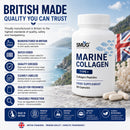 Marine Collagen Capsules – 1200mg Daily Serving – 90 Capsules