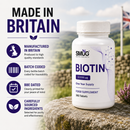 Biotin - 12000mcg Daily Serving - 365 Tablets