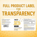 Royal Jelly 1500mg Equivalent - 120 Tablets - 60 Day Supply