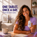 Biotin - 12000mcg Daily Serving - 365 Tablets