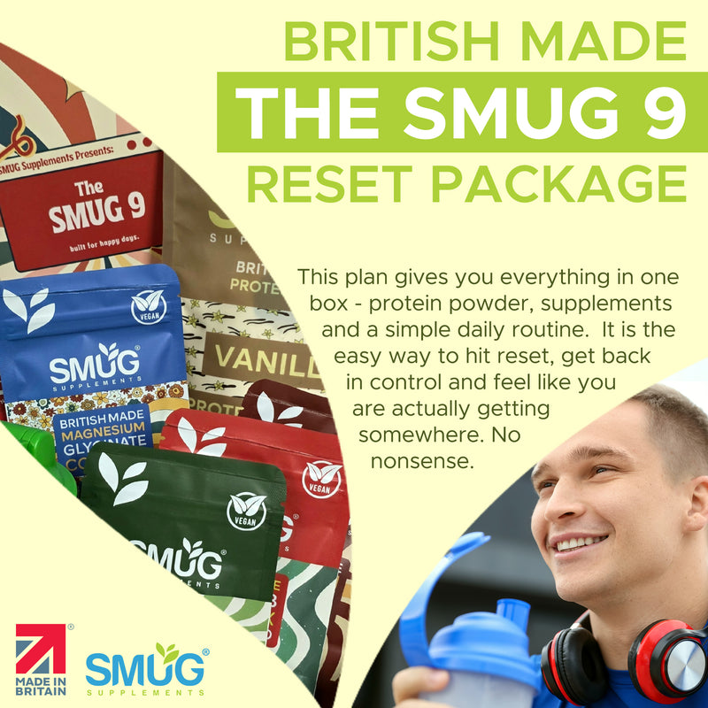 The SMUG 9 Reset Kit | Complete 9 Day Supplement & Protein Plan