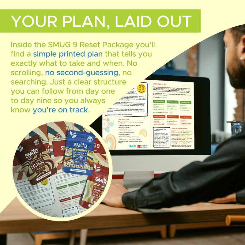 The SMUG 9 Reset Kit | Complete 9 Day Supplement & Protein Plan