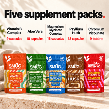 SMUG 9 Protein & Supplement Kit — Chocolate or Vanilla