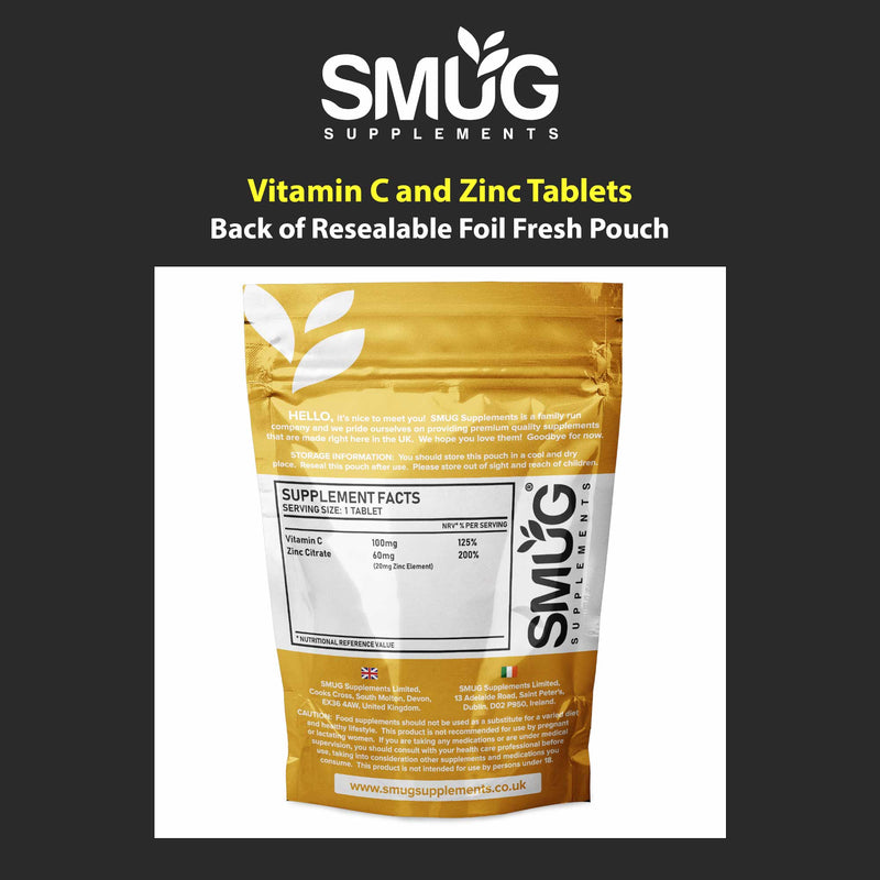 Vitamin C & Zinc Tablets